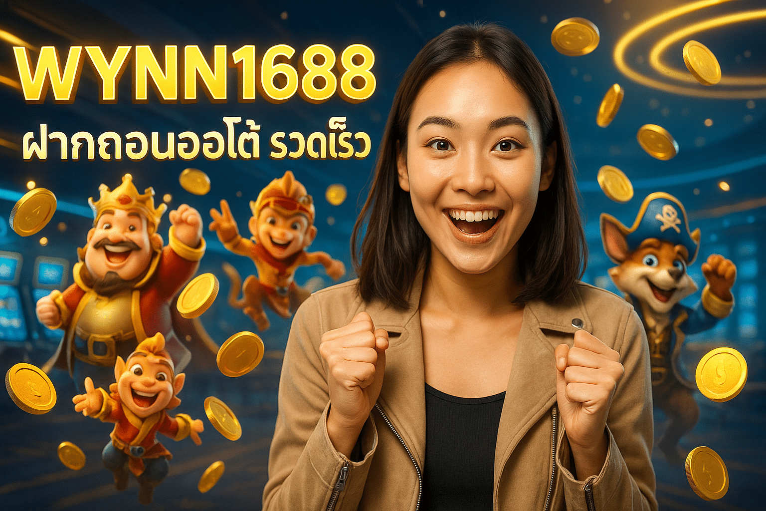 WYNN1688 ฝากถอนออโต้ รวดเร็ว