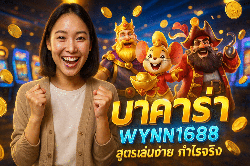 บาคาร่า WYNN1688 สูตรเล่นง่าย กำไรจริง