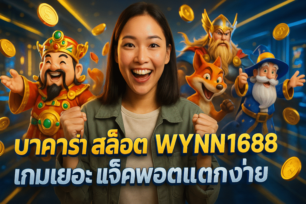 สล็อต WYNN1688 เกมเยอะ แจ็คพอตแตกง่าย